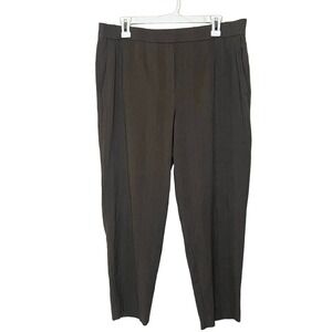 Aritzia Babaton Conan Cropped Gray/Brown Work Pant